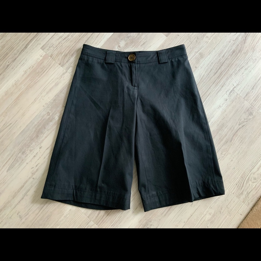 Burberry Black Walking Shorts Size 2